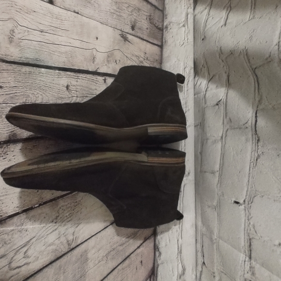 Topman Suede Brown Ankle Boots Men's 12 - Picture 3 of 11